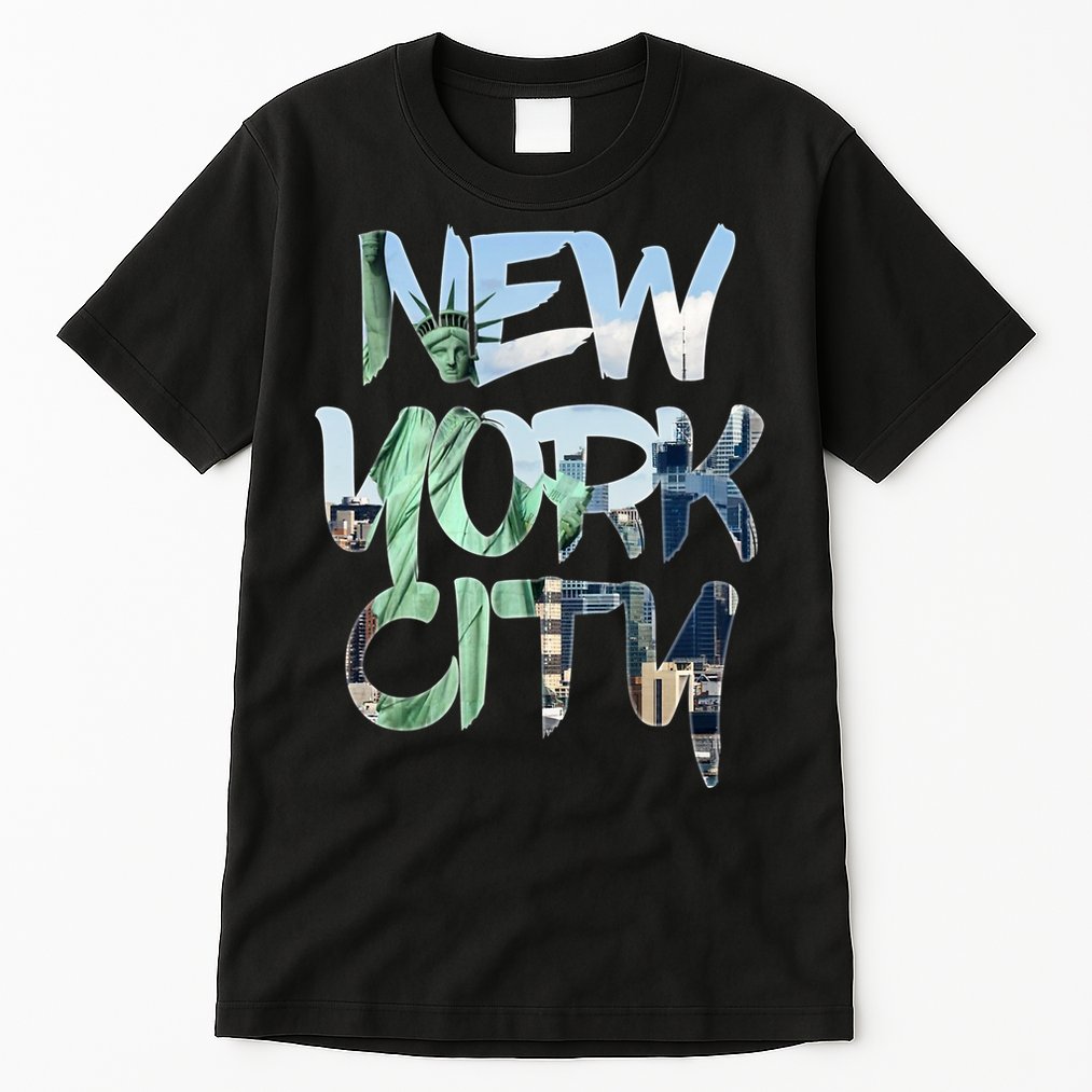 New York City NYC Liberty Tall T-Shirt