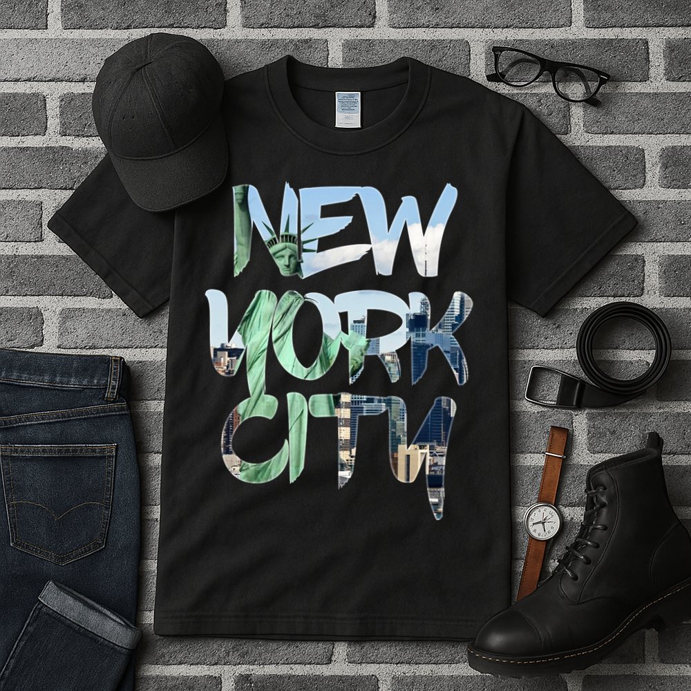 New York City NYC Liberty Tall T-Shirt