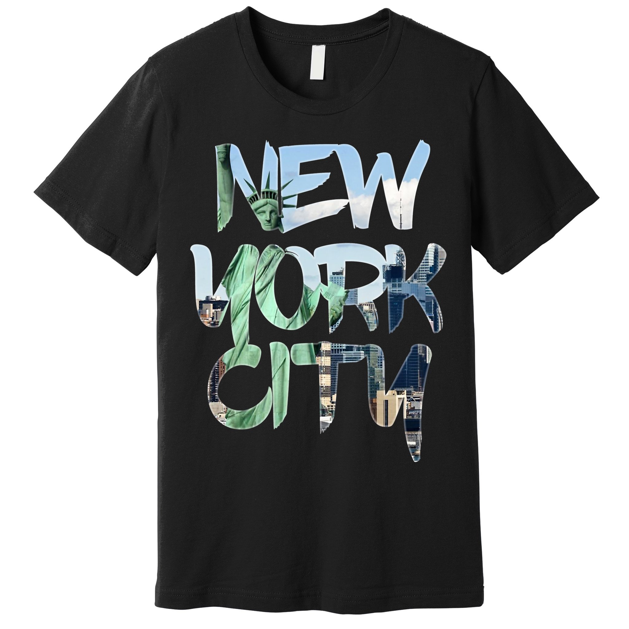 New York City NYC Liberty Premium T-Shirt