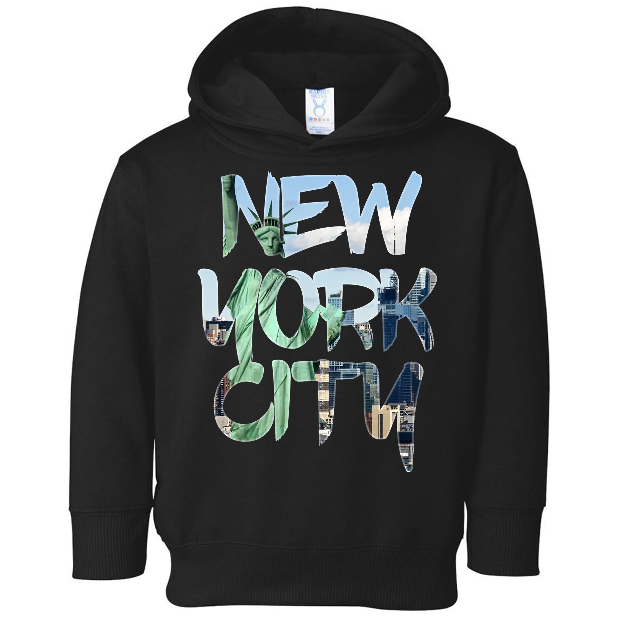 New York City NYC Liberty Toddler Hoodie