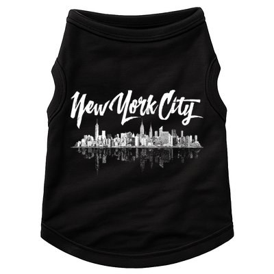 New York City Skyline Funny Gift Souvenirs  And  Doggie Tank