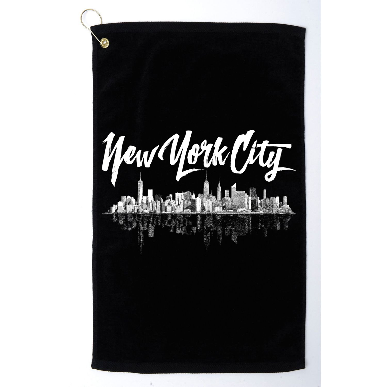 New York City Skyline Funny Gift Souvenirs  And  Golf Towel