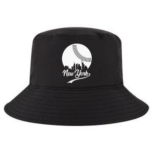 New York City Skyline Baseball Lover  Cool Comfort Performance Bucket Hat