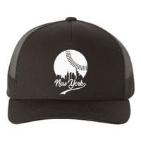 New York City Skyline Baseball Lover  Yupoong Adult 5-Panel Trucker Hat