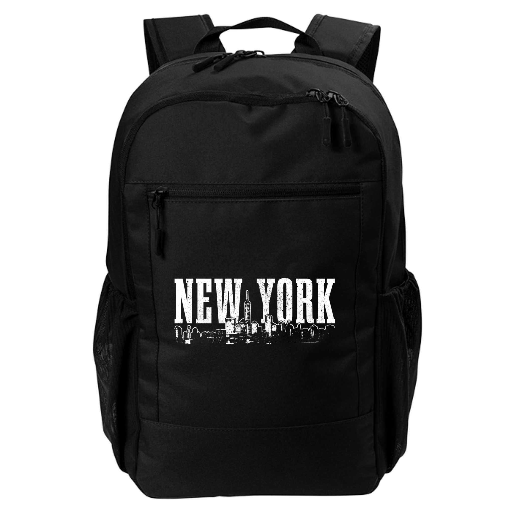New York City Skyline Ny Vintage Nyc Backpack