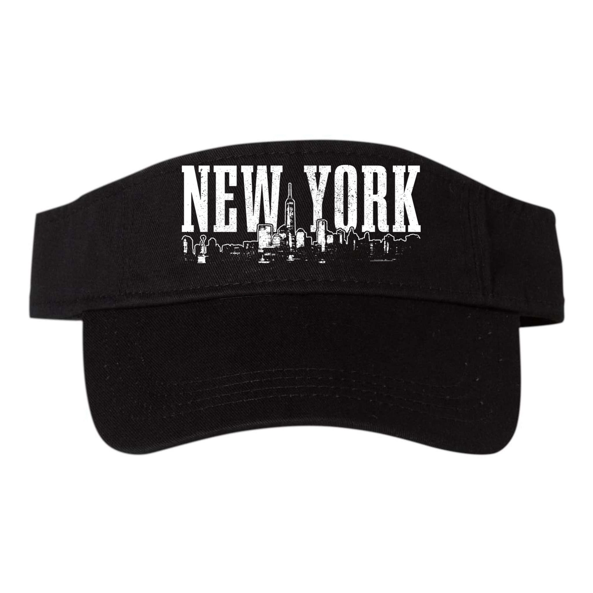 New York City Skyline Ny Vintage Nyc Visor