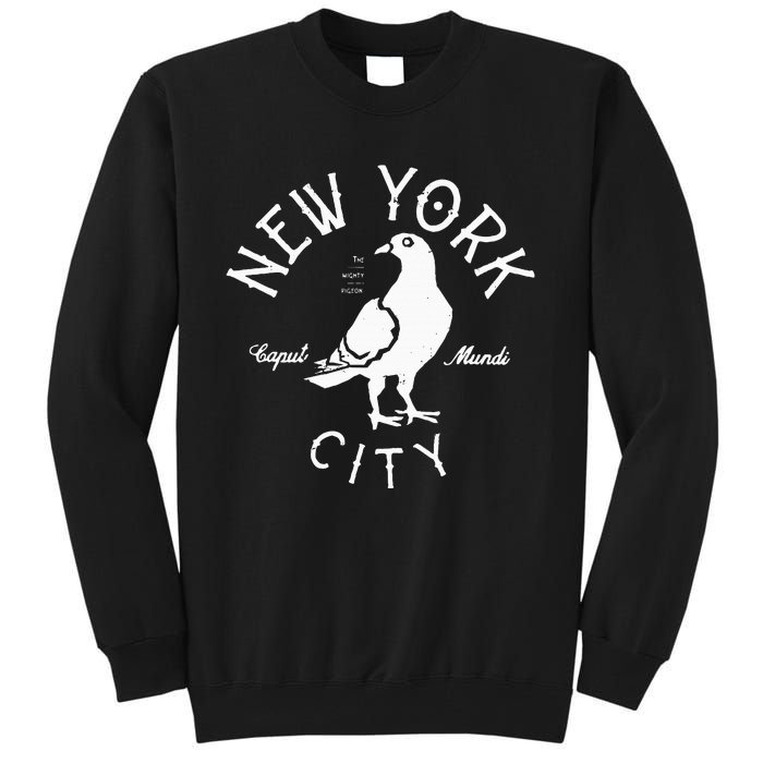 New York City Pigeon Nyc Animals And Birds Tall Sweatshirt