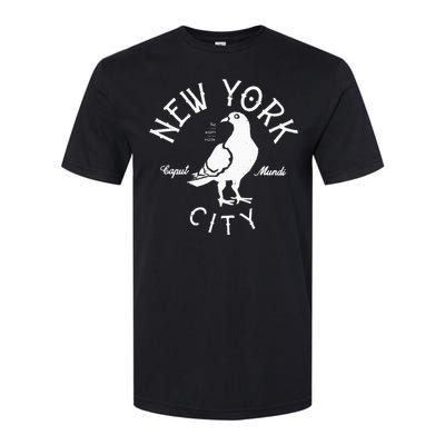 New York City Pigeon Nyc Animals And Birds Softstyle CVC T-Shirt