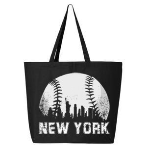 New York City Skyline Baseball Lover 25L Jumbo Tote