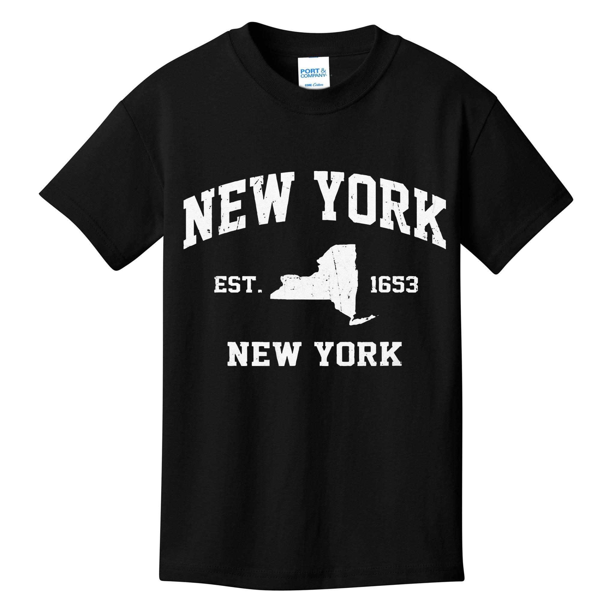 New York City NYC Vintage State Athletic Style Kids T-Shirt