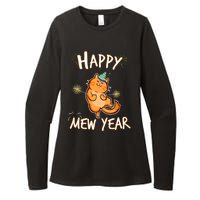 New Year Cat New Year's Eve Party Countdown Kitten Cat Lover Womens CVC Long Sleeve Shirt