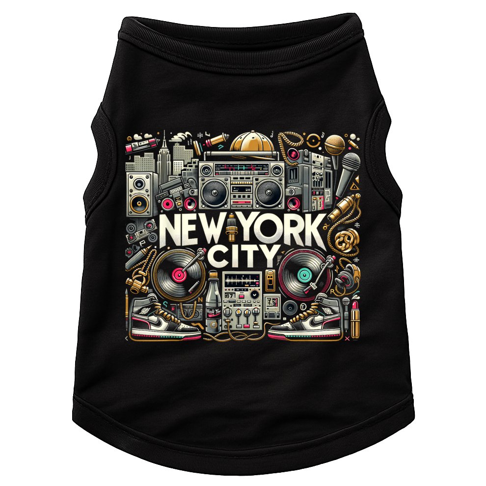 New York City Hip Hop | Women (Xs 6xl+) | Graphic Doggie Tank