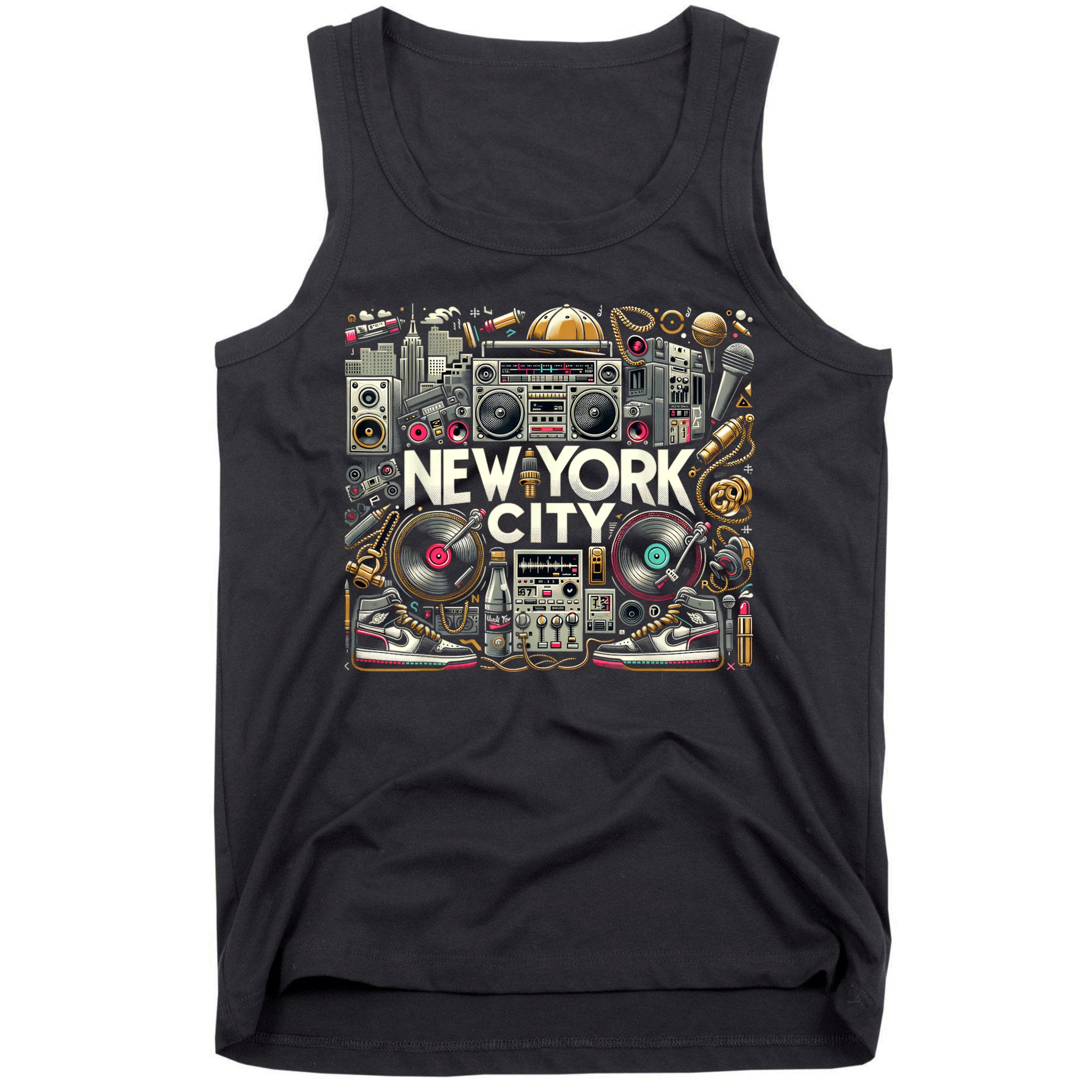 New York City Hip Hop | Women (Xs 6xl+) | Graphic Tank Top