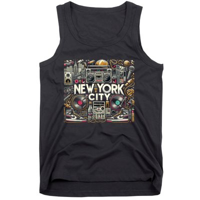 New York City Hip Hop | Women (Xs 6xl+) | Graphic Tank Top