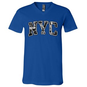 New York City Gift Big Apple Nyc Gift Funny Gift V-Neck T-Shirt