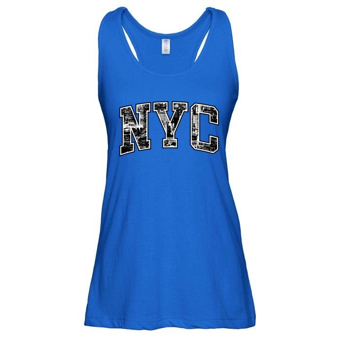 New York City Gift Big Apple Nyc Gift Funny Gift Ladies Essential Flowy Tank