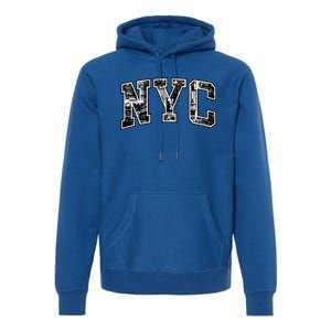 New York City Gift Big Apple Nyc Gift Funny Gift Premium Hoodie