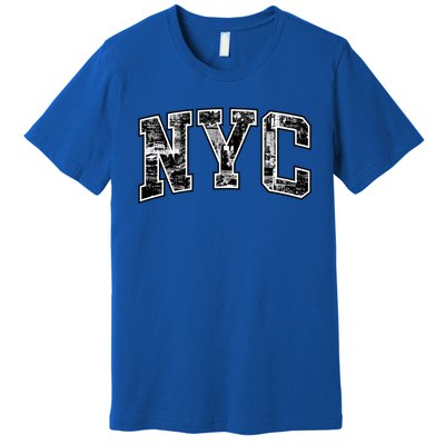 New York City Gift Big Apple Nyc Gift Funny Gift Premium T-Shirt