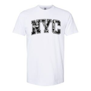 New York City Gift Big Apple Nyc Gift Funny Gift Softstyle CVC T-Shirt