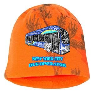 New York City Bus Operator Kati - Camo Knit Beanie