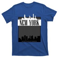 New York City Outfit Fashion Illustration Graphic Skyline Meaningful Gift T-Shirt