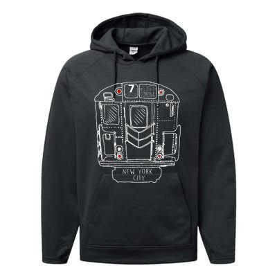 New York City S.U.B.W.A.Y Manhattan Queens Performance Fleece Hoodie