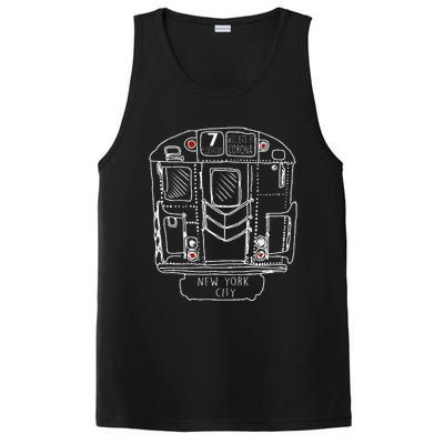 New York City S.U.B.W.A.Y Manhattan Queens PosiCharge Competitor Tank