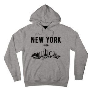 New York City Skyline Tall Hoodie