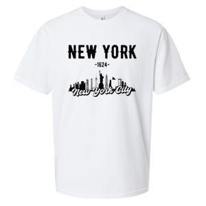 New York City Skyline Sueded Cloud Jersey T-Shirt