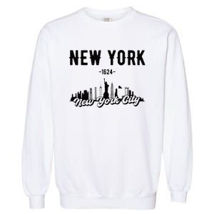 New York City Skyline Garment-Dyed Sweatshirt