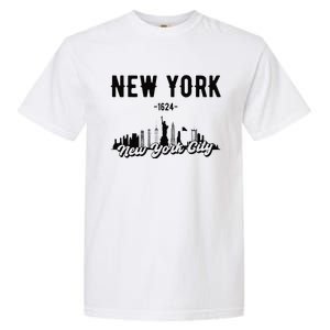 New York City Skyline Garment-Dyed Heavyweight T-Shirt