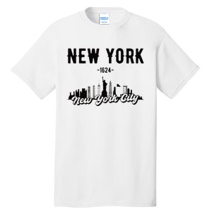 New York City Skyline Tall T-Shirt