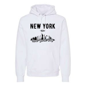 New York City Skyline Premium Hoodie