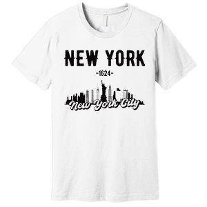 New York City Skyline Premium T-Shirt