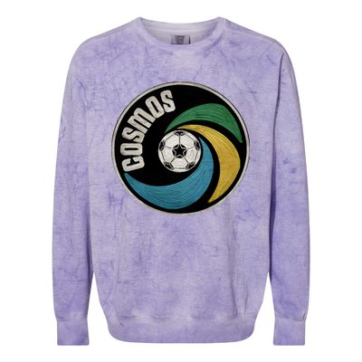 New York Cosmos Soccer Colorblast Crewneck Sweatshirt