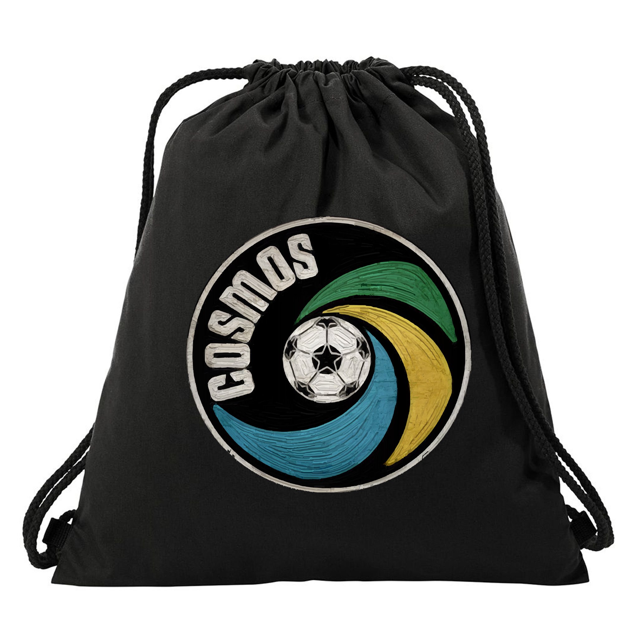 New York Cosmos Soccer Drawstring Bag