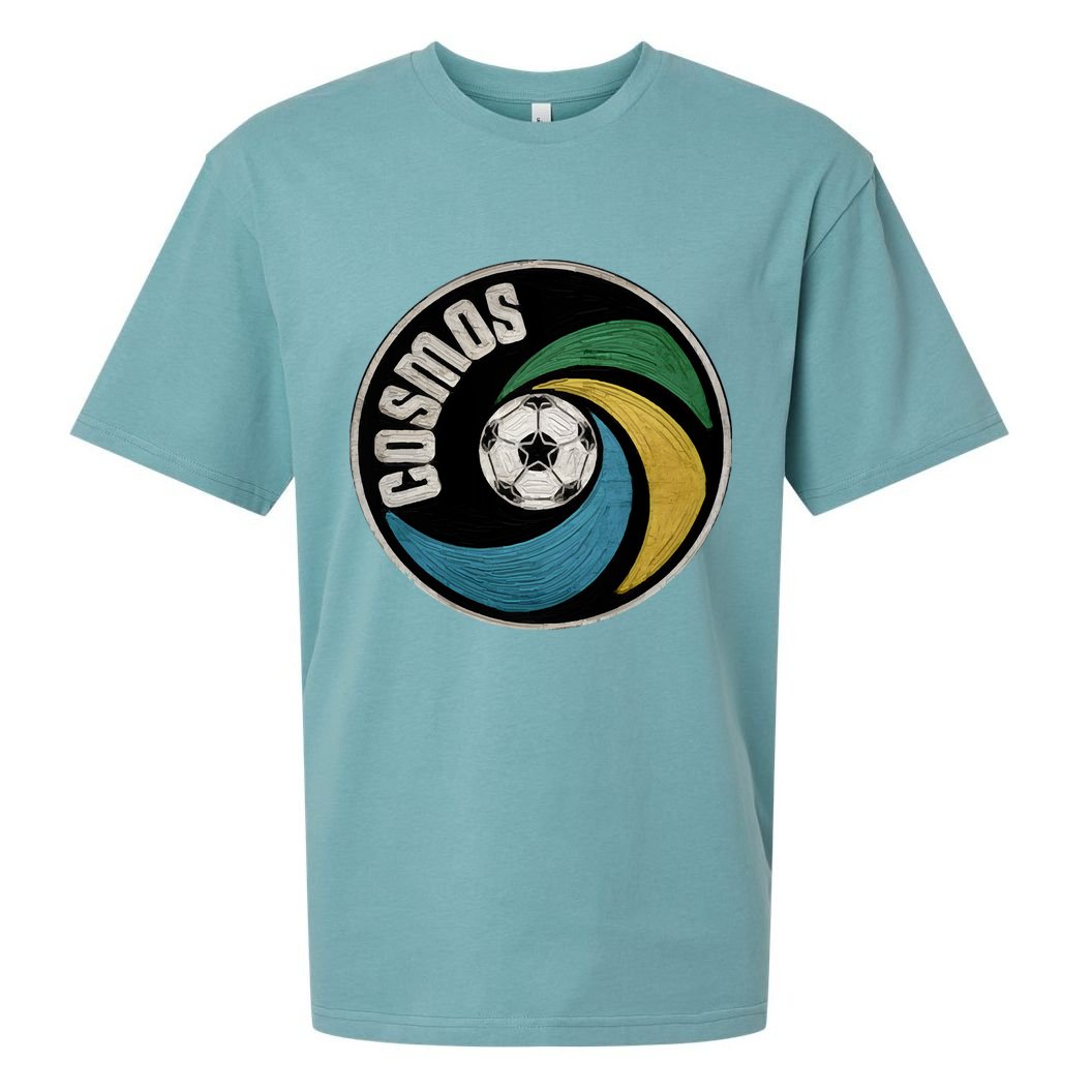 New York Cosmos Soccer Sueded Cloud Jersey T-Shirt