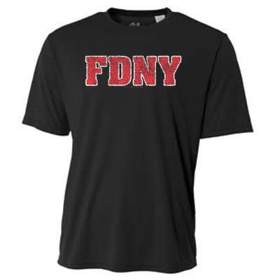 New York City Fdny Logo Cooling Performance Crew T-Shirt