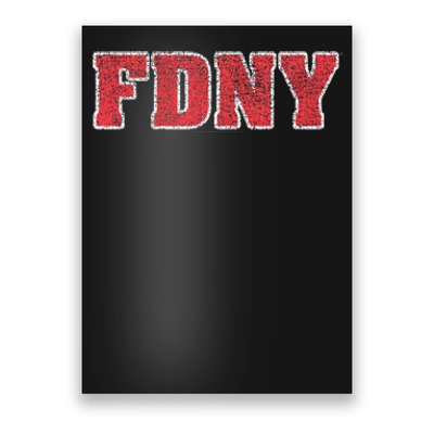 New York City Fdny Logo Poster