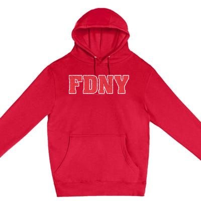 New York City Fdny Logo Premium Pullover Hoodie