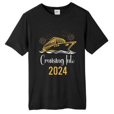 New Years Cruise 2024 Party Family Vacation Matching  Tall Fusion ChromaSoft Performance T-Shirt