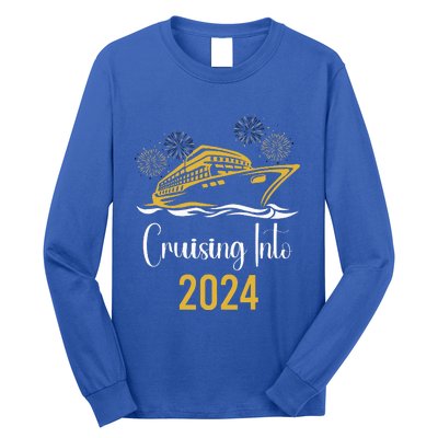 New Years Cruise 2024 Party Family Vacation Matching  Long Sleeve Shirt