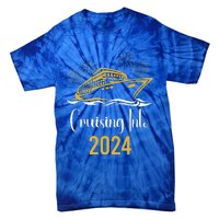 New Years Cruise 2024 Party Family Vacation Matching  Tie-Dye T-Shirt