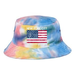 New York City United States Of America Tie Dye Newport Bucket Hat