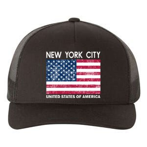 New York City United States Of America Yupoong Adult 5-Panel Trucker Hat