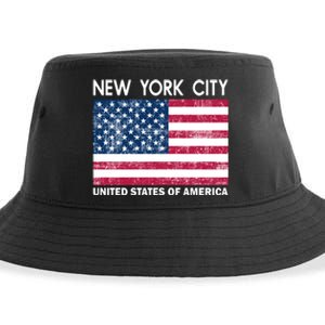 New York City United States Of America Sustainable Bucket Hat