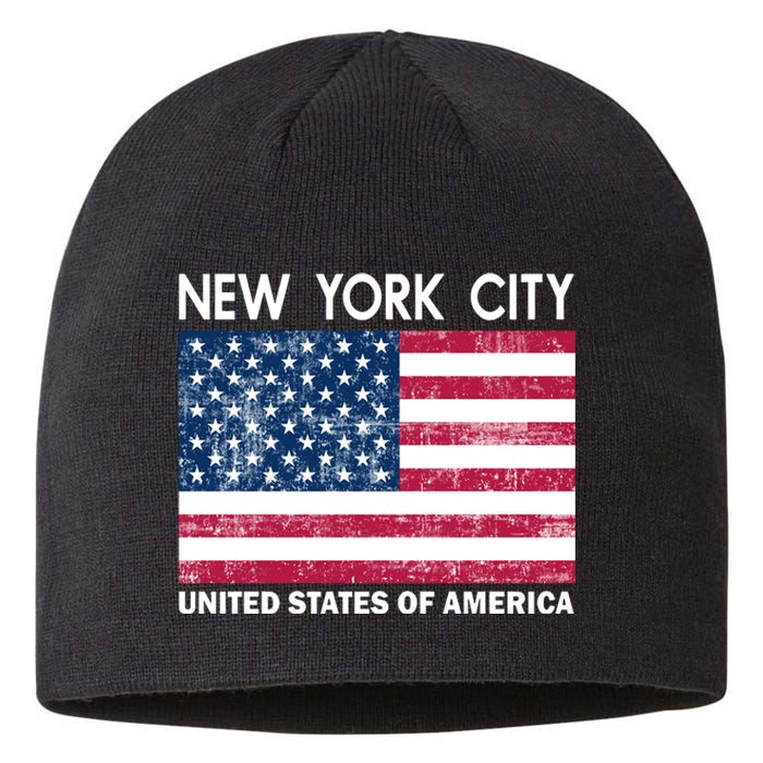 New York City United States Of America Sustainable Beanie