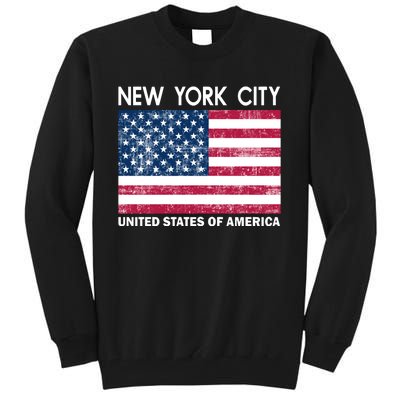 New York City United States Of America Tall Sweatshirt