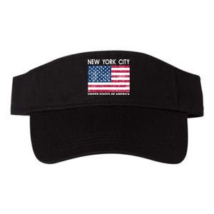 New York City United States Of America Valucap Bio-Washed Visor