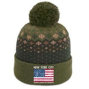 New York City United States Of America The Baniff Cuffed Pom Beanie